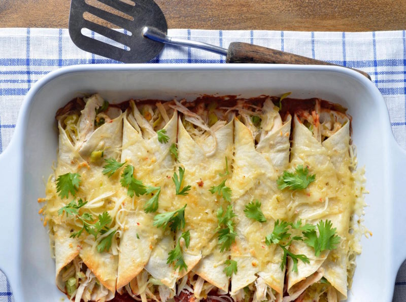 Let’s Talk Turkey Enchiladas