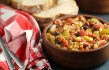 CHILI DE HARICOTS NOIRS ET DINDON à LA MIJOTEUSE 