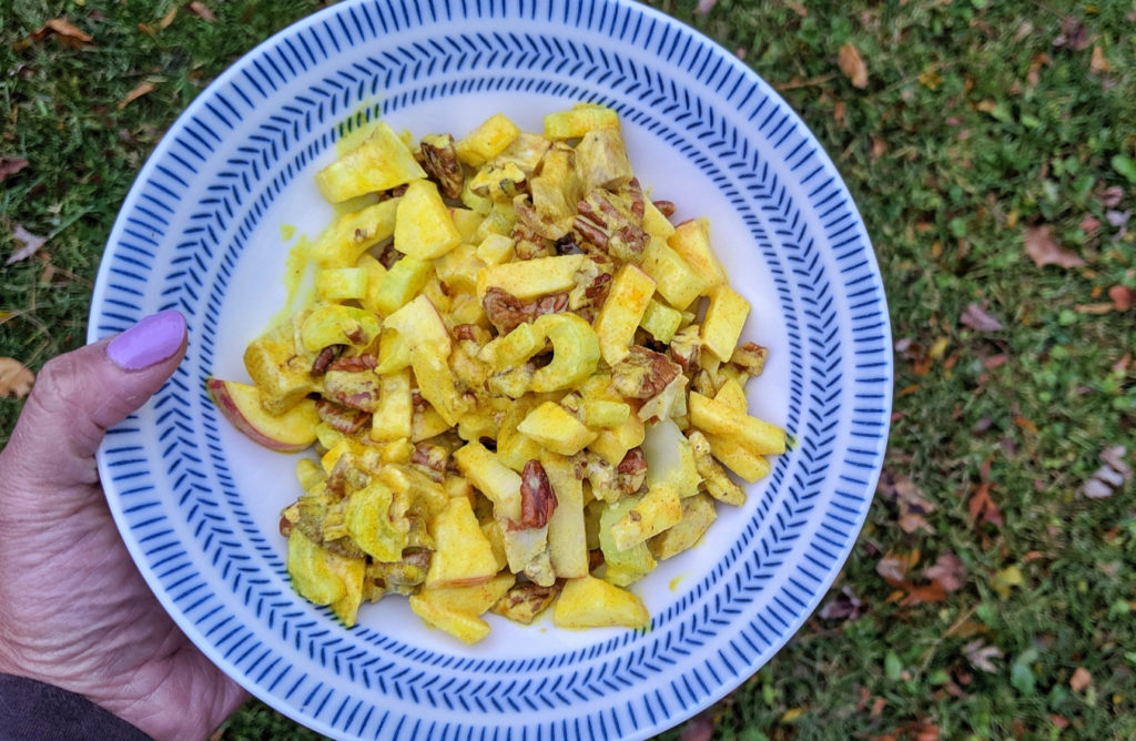 Golden Turkey Salad