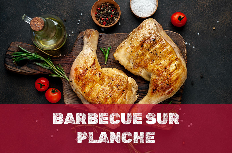 Barbeque on a Plank