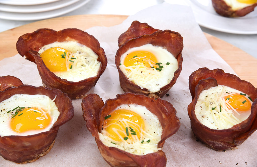 turkey bacon and egg breakfast cups